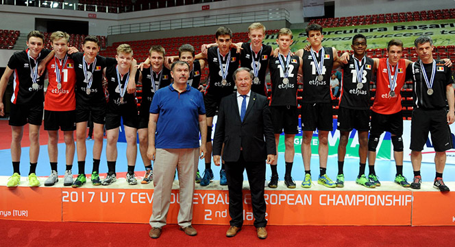 17 Yaş Altı Erkekler Avrupa Voleybol Şampiyonası Tamamlandı
