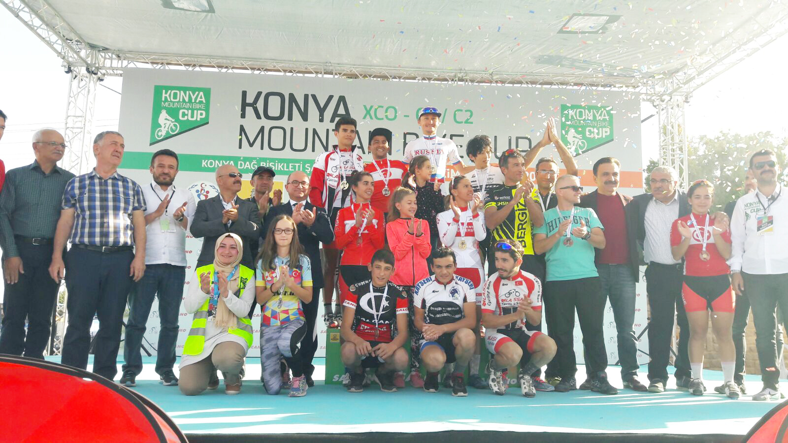 Konya Uluslararası Dağ Bisikleti Kupası Yarışları Tamamlandı