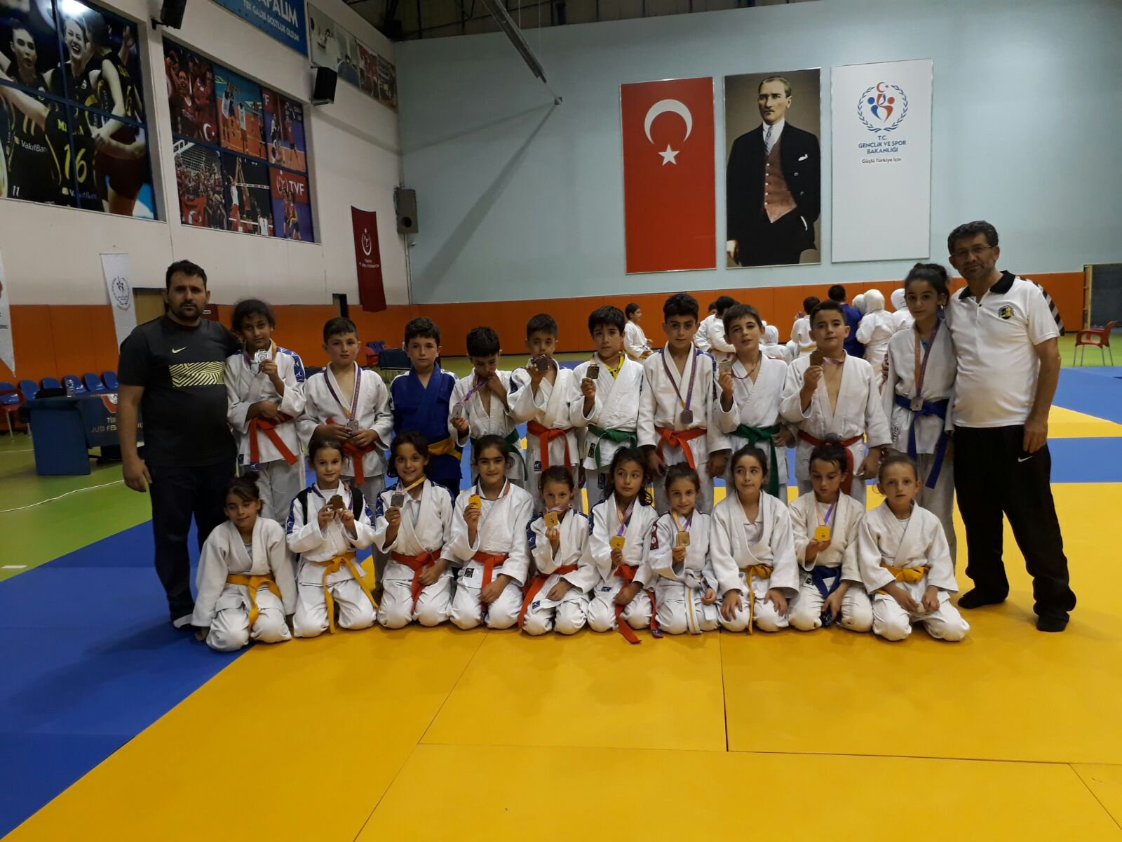 Judoda Konya Büyükşehir Rüzgarı Esti