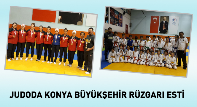 Judoda Konya Büyükşehir Rüzgarı Esti
