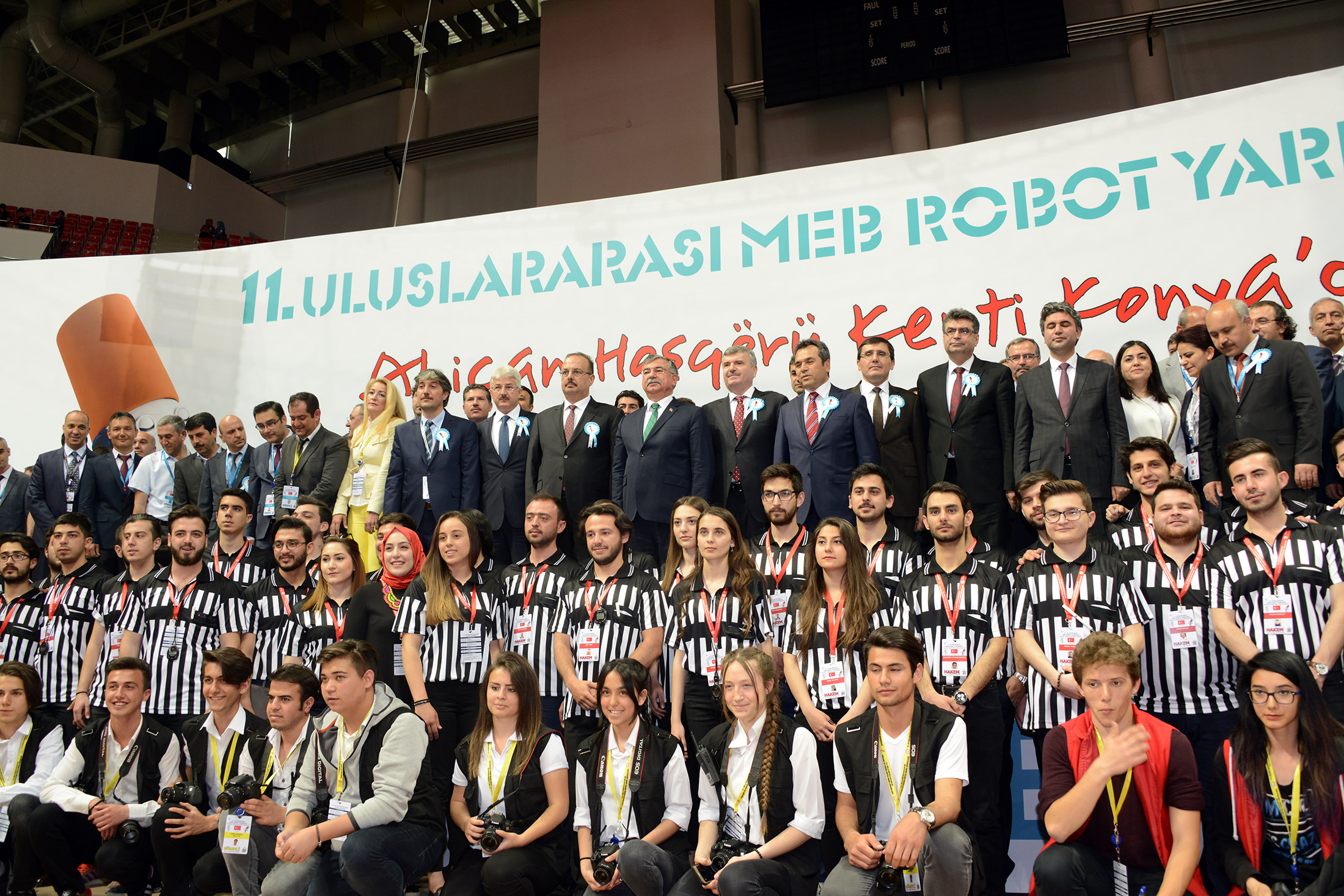 11. Uluslararası MEB Robot Yarışması Konya'da Yapılıyor