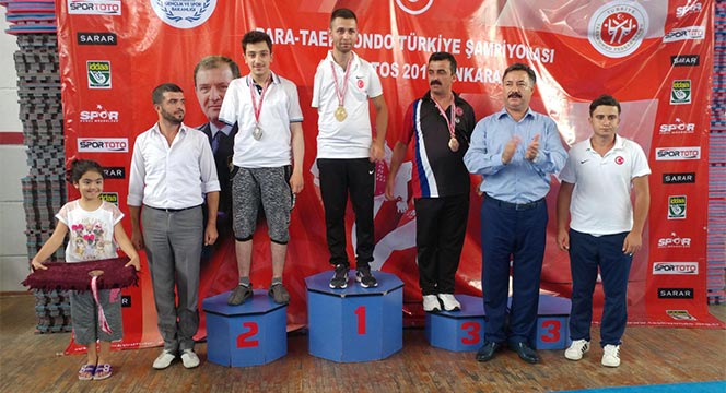 Para-Taekwondoda Birinciyiz
