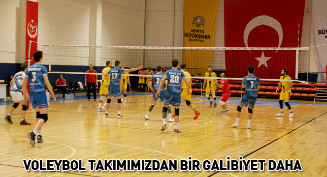 Voleybol Takımımızdan Bir Galibiyet Daha