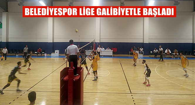 Belediyespor Lige Galibiyetle Başladı