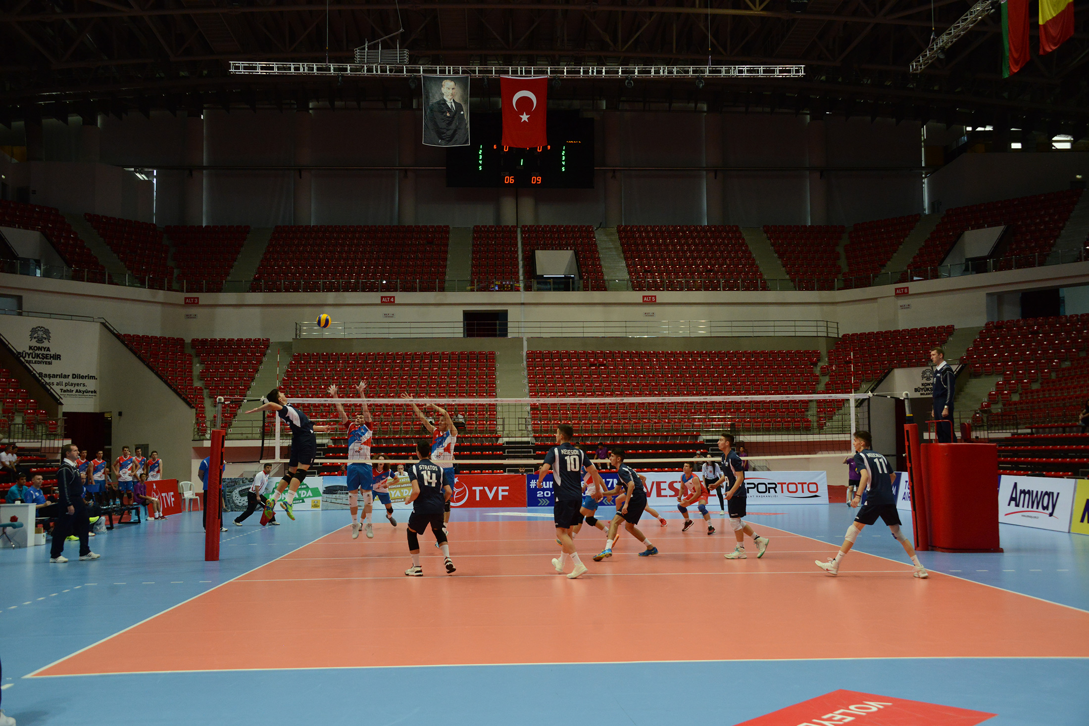 Konya, 17 Yaş Altı Avrupa Voleybol Şampiyonası'na Ev Sahipliği Yapıyor