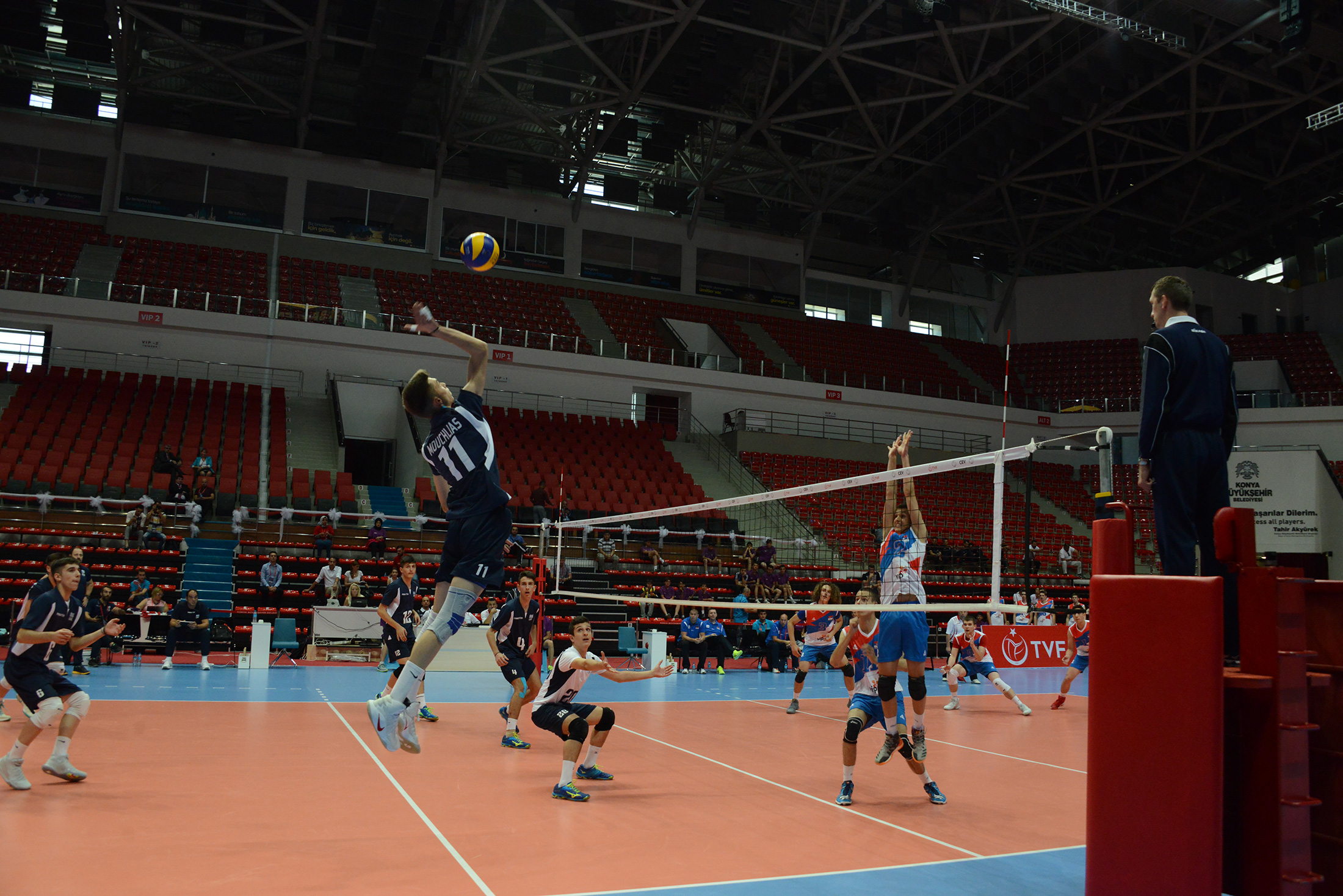 Konya, 17 Yaş Altı Avrupa Voleybol Şampiyonası'na Ev Sahipliği Yapıyor