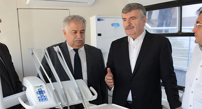 NEÜ Gezici Ağız ve Diş Sağlığı Kliniği Hizmete Başladı