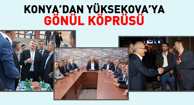 Konya'dan Yüksekova'ya Gönül Köprüsü