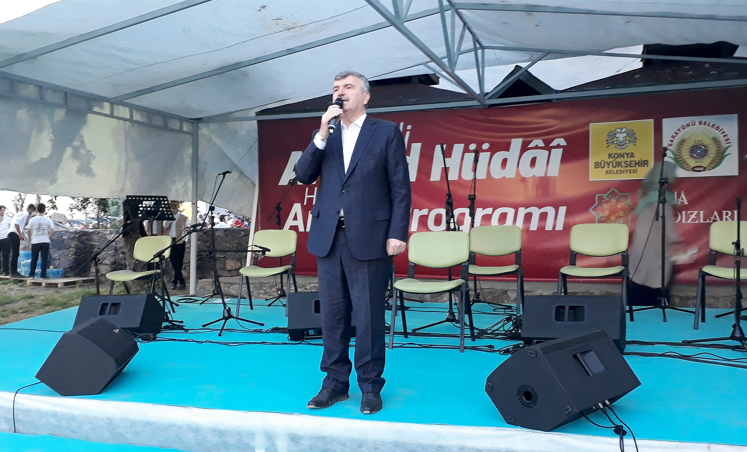 Konya'nın Manevi Mimarlarından Ladikli Ahmet Hüdai Hazretleri Anıldı.