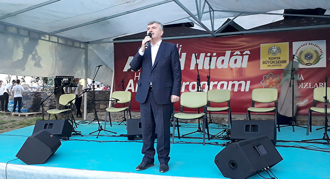 Konya'nın Manevi Mimarlarından Ladikli Ahmet Hüdai Hazretleri Anıldı.