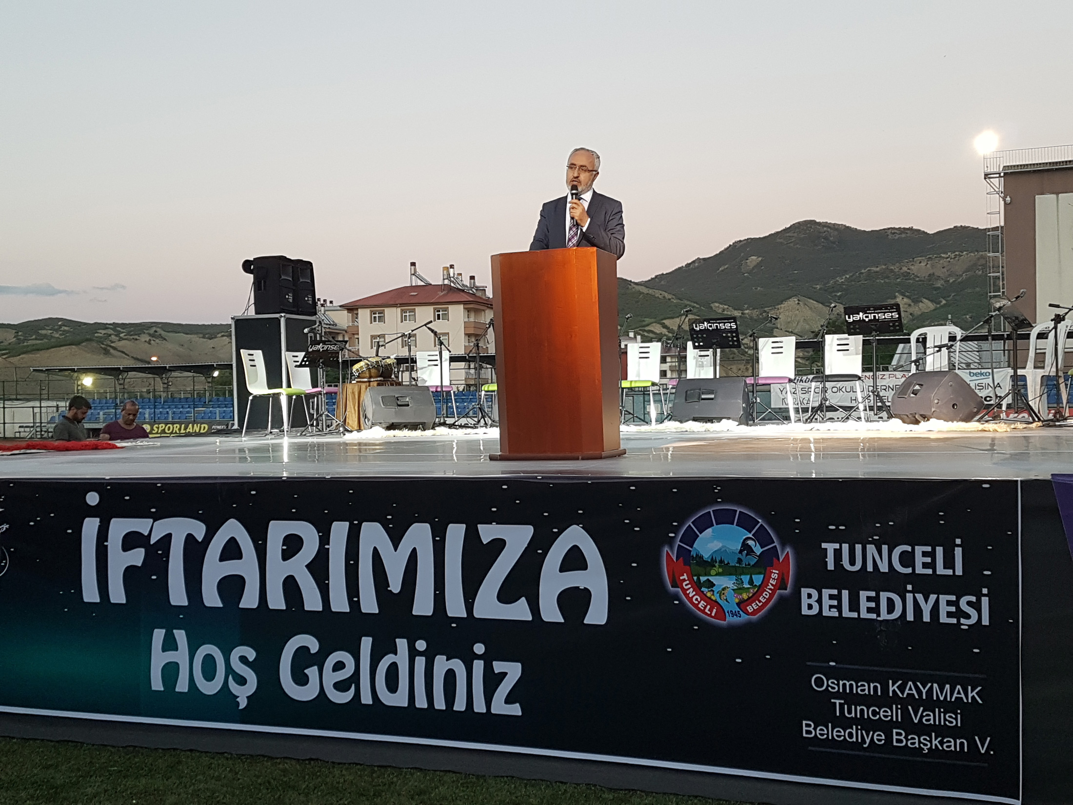 Konya Büyükşehir'den Tunceli'de Birlik İftarı