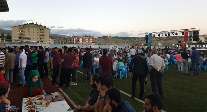 Konya Büyükşehir'den Tunceli'de Birlik İftarı