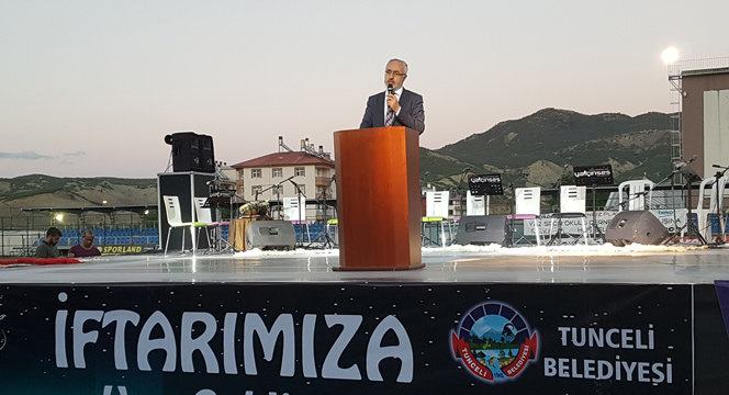 Konya Büyükşehir'den Tunceli'de Birlik İftarı