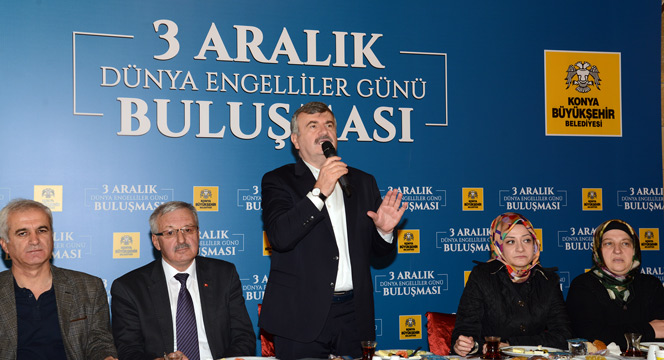Başkan Akyürek Engelli Dernek Temsilcileri ve Üyeleriyle Buluştu