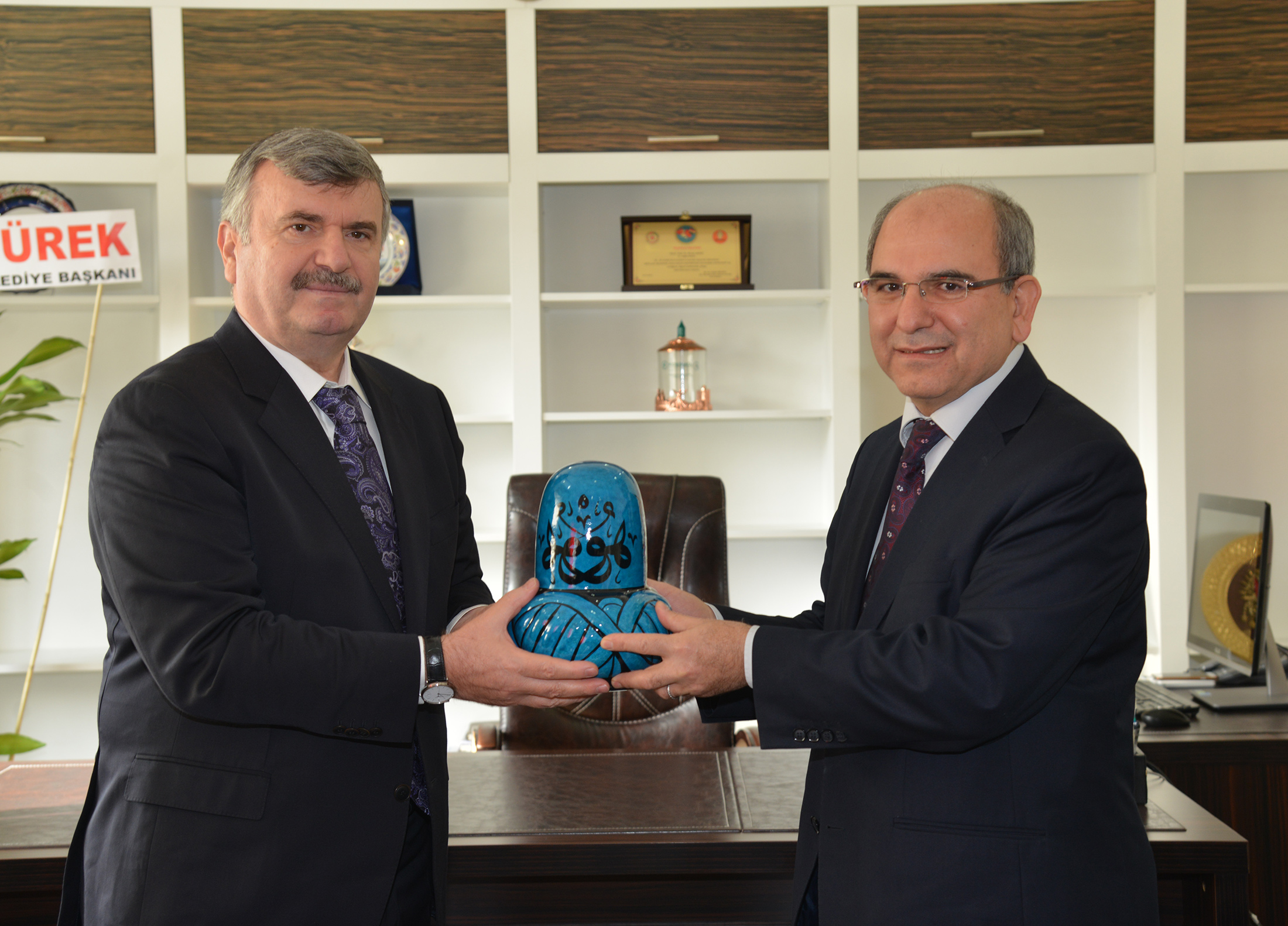 Başkan Akyürek'ten İl Sağlık Müdürü Koç'a Ziyaret