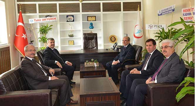 Başkan Akyürek'ten İl Sağlık Müdürü Koç'a Ziyaret