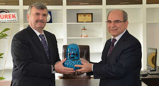 Başkan Akyürek'ten İl Sağlık Müdürü Koç'a Ziyaret