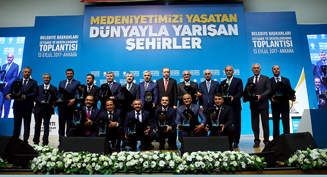 Cumhurbaşkanı Erdoğan'dan Konya Büyükşehir'e Ödül