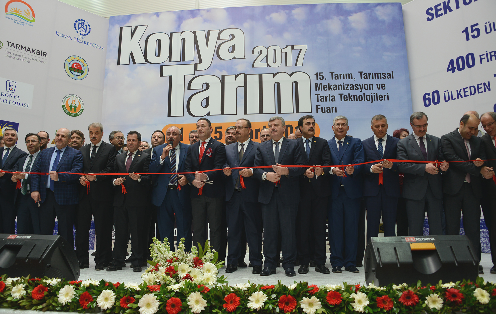 15. Konya Tarım Fuarı Açıldı