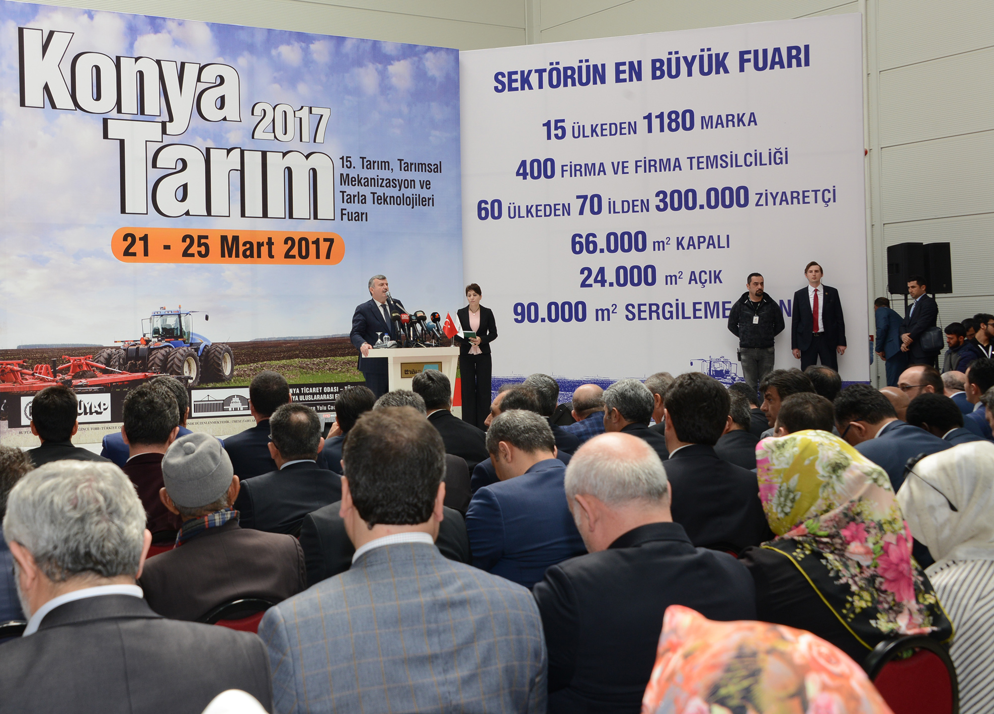 15. Konya Tarım Fuarı Açıldı