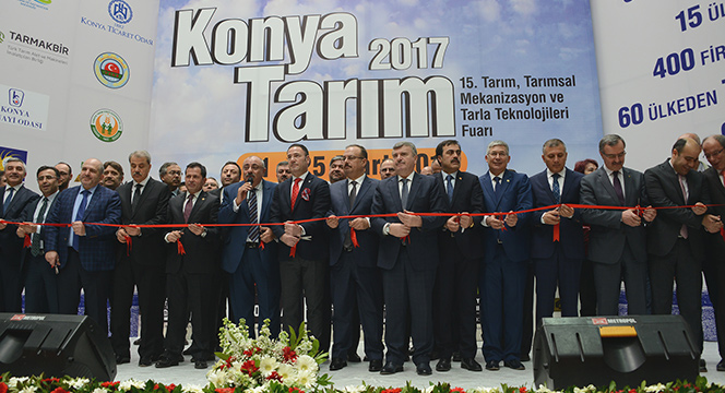 15. Konya Tarım Fuarı Açıldı