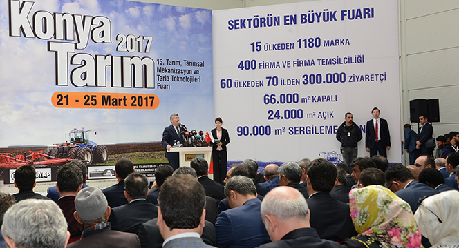 15. Konya Tarım Fuarı Açıldı