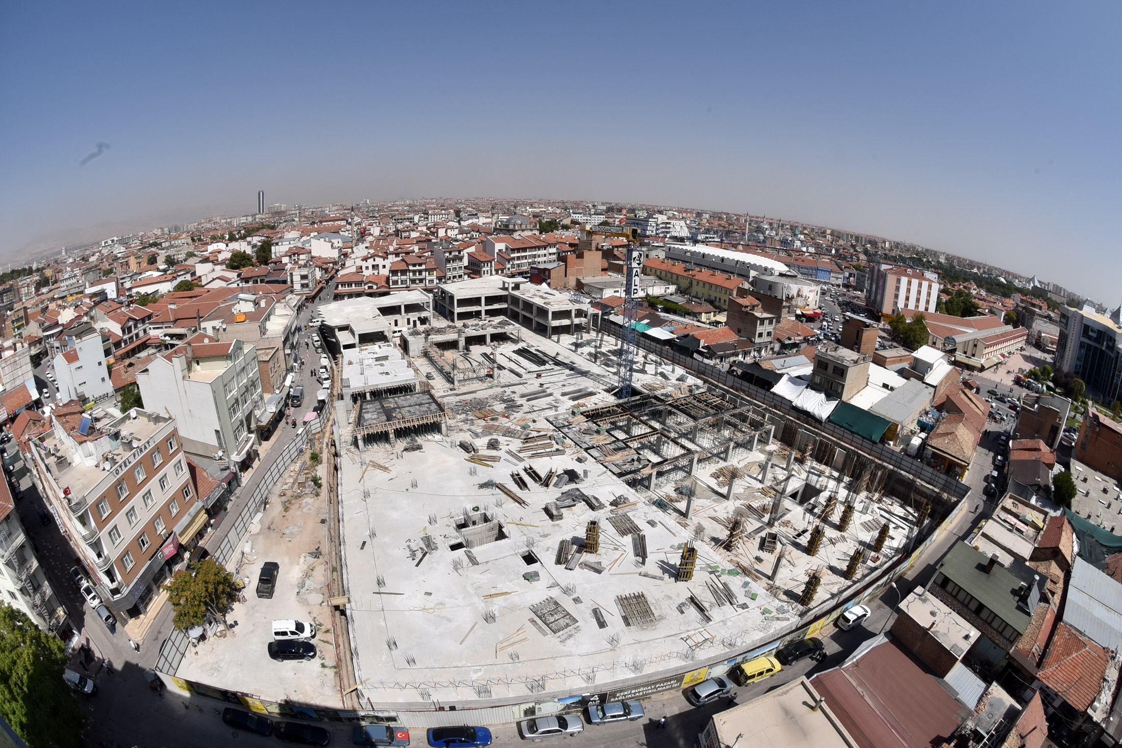 Tarihi Osmanlı Buğday Pazarında Yeraltı Otoparkı Son Aşamaya Geldi