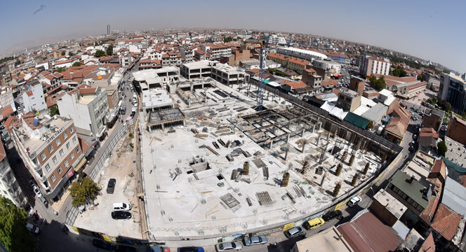 Tarihi Osmanlı Buğday Pazarında Yeraltı Otoparkı Son Aşamaya Geldi