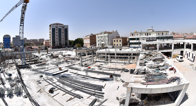 Tarihi Osmanlı Buğday Pazarında Yeraltı Otoparkı Son Aşamaya Geldi