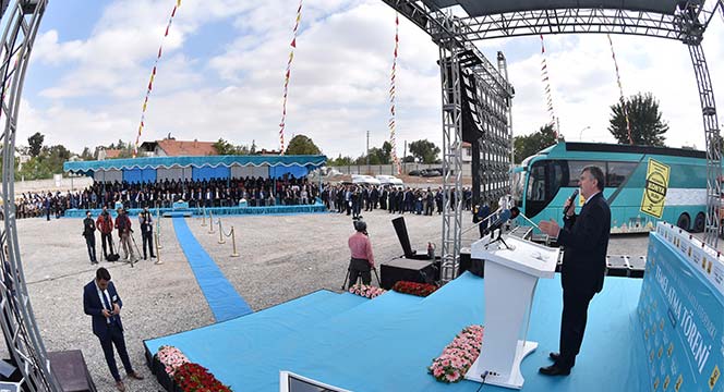 Meram Son Durak Katlı Yeraltı Otoparkının Temeli Atıldı