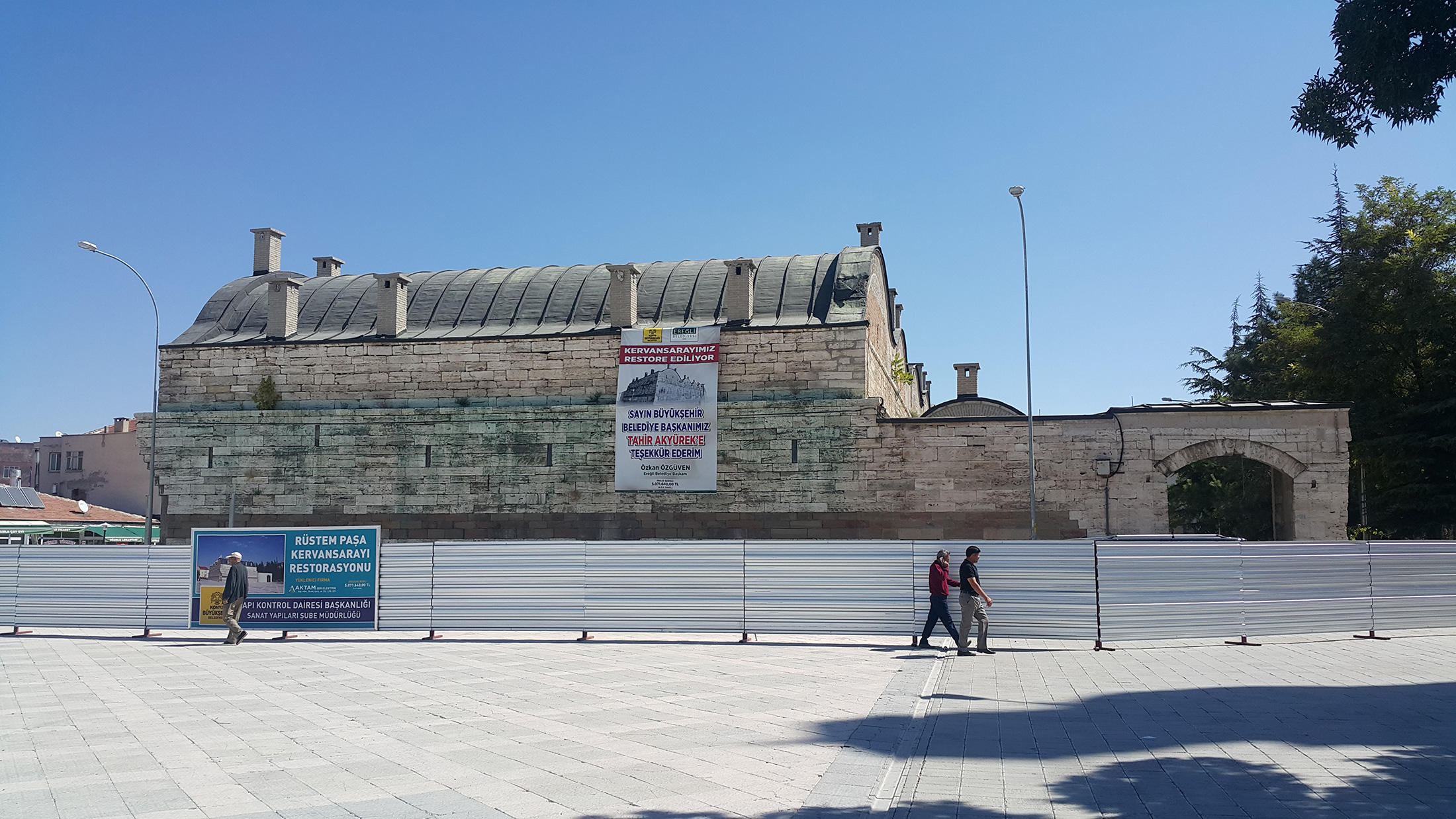 Ereğli Rüstem Paşa Kervansarayı Restore Ediliyor