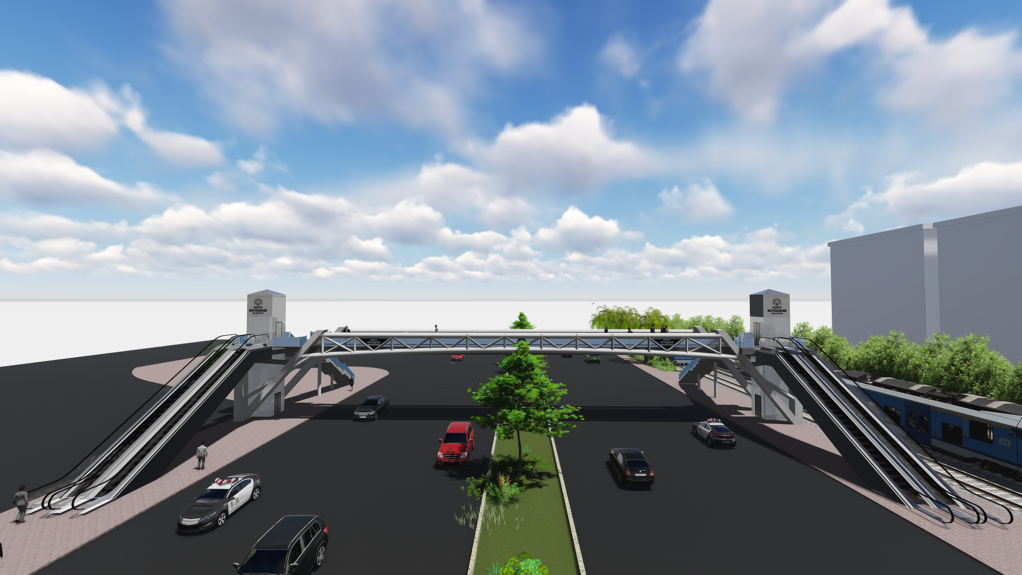 İstanbul Yolu Üzerinde Yaya Üst Geçidi Yapımı Başlıyor