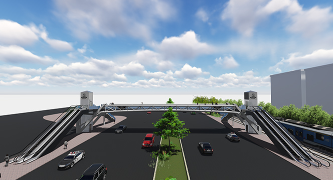 İstanbul Yolu Üzerinde Yaya Üst Geçidi Yapımı Başlıyor