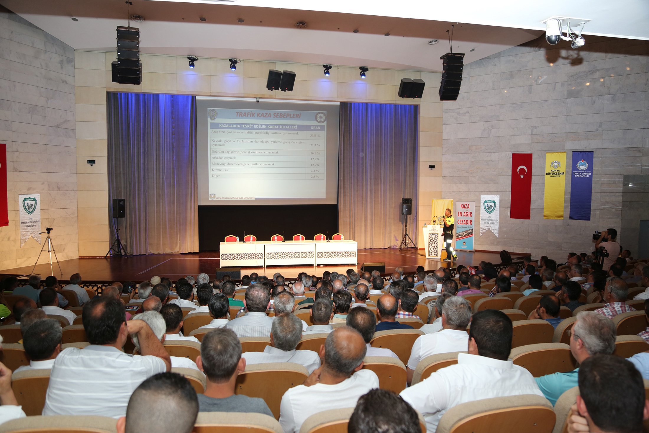 Okul Servis Şoförlerine Eğitim Verildi 