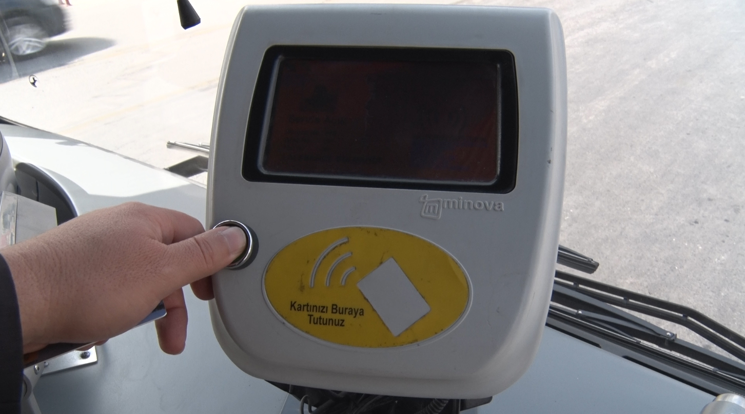 Konya'da Toplu Ulaşımda e-Dolum Dönemi