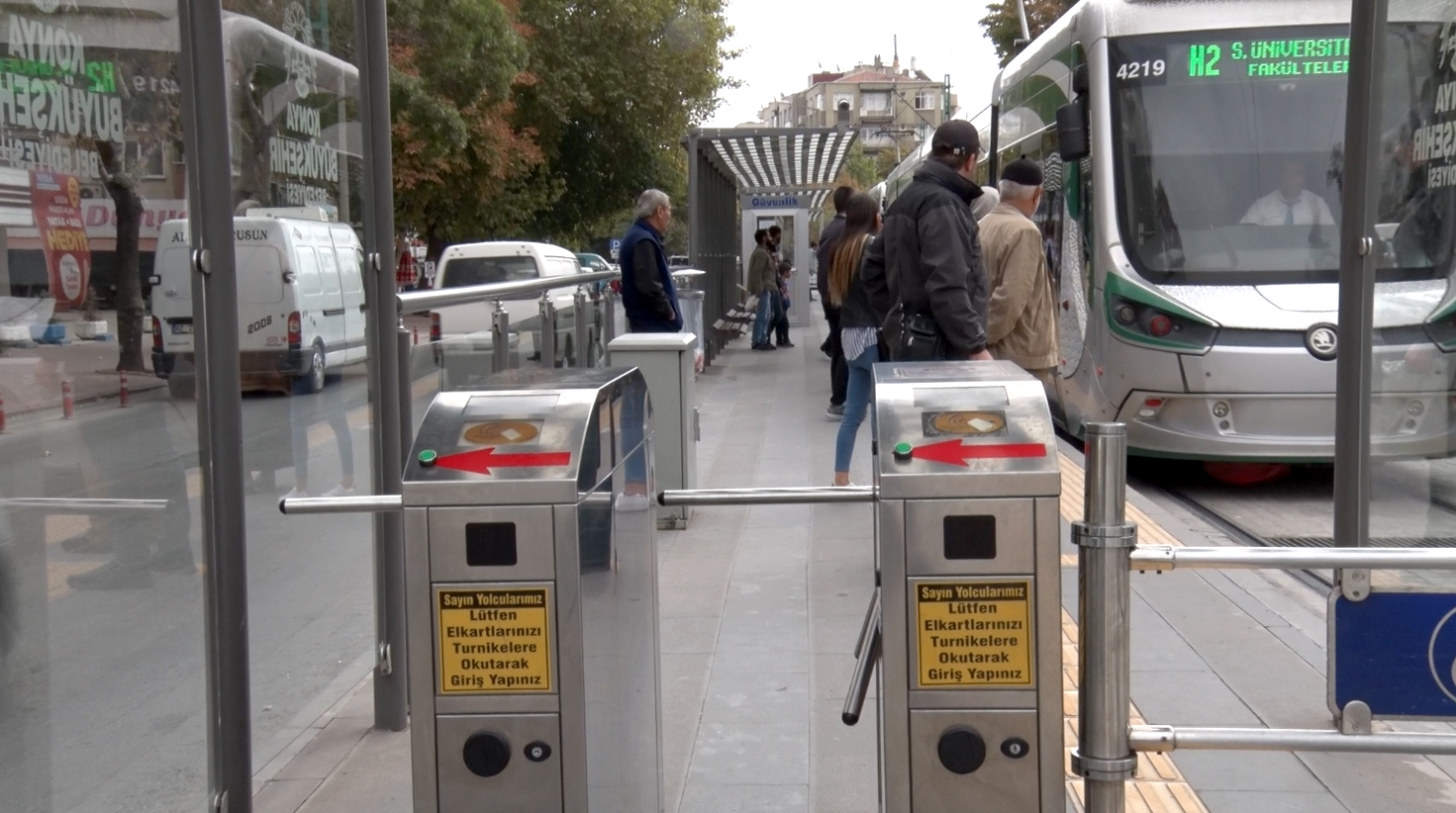 Konya'da Toplu Ulaşımda e-Dolum Dönemi