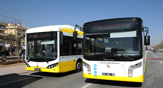 Konya'da Toplu Ulaşımda e-Dolum Dönemi
