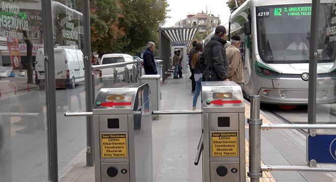 Konya'da Toplu Ulaşımda e-Dolum Dönemi