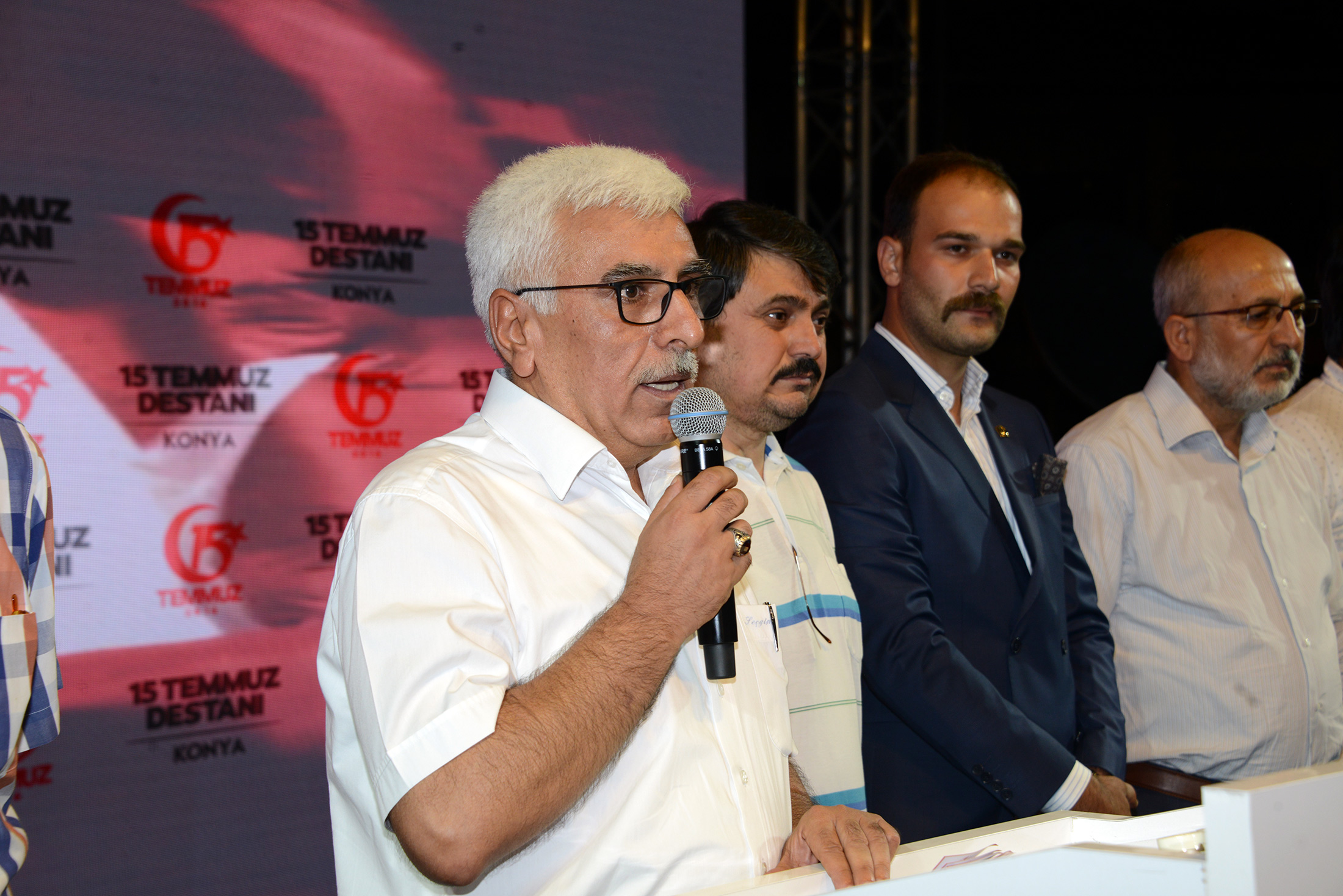 15 Temmuz'un İkinci Yılında On Binlerce Konyalı Nöbette Buluştu