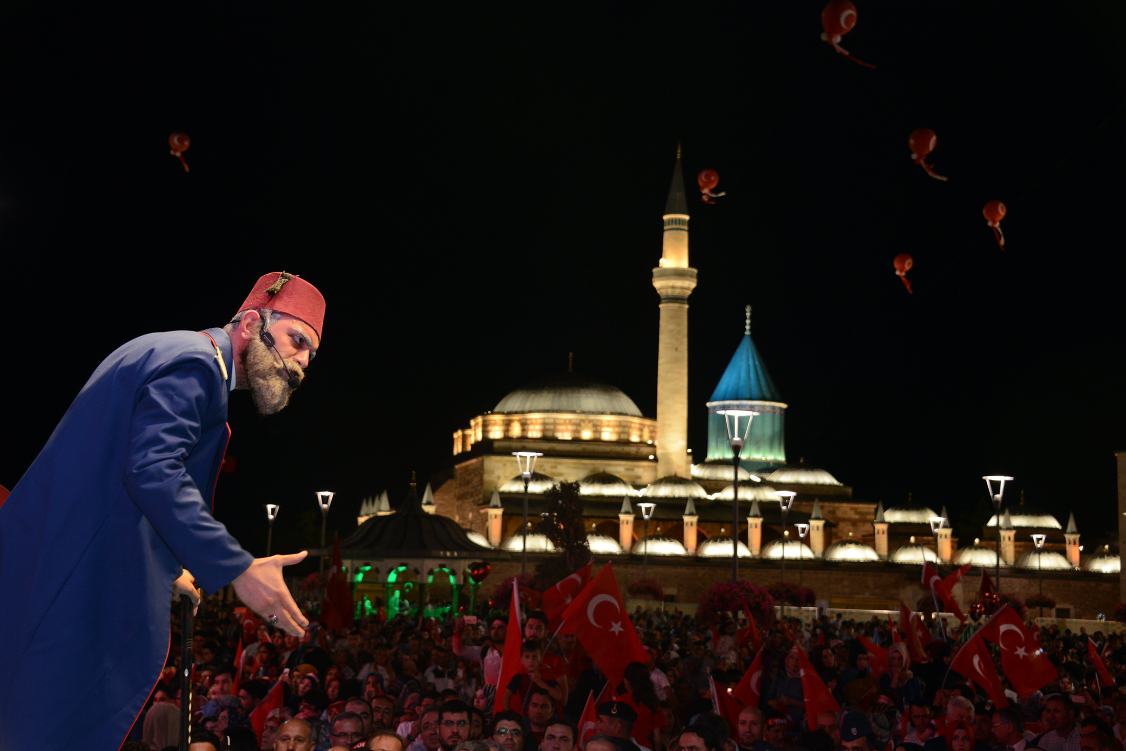 15 Temmuz'un İkinci Yılında On Binlerce Konyalı Nöbette Buluştu
