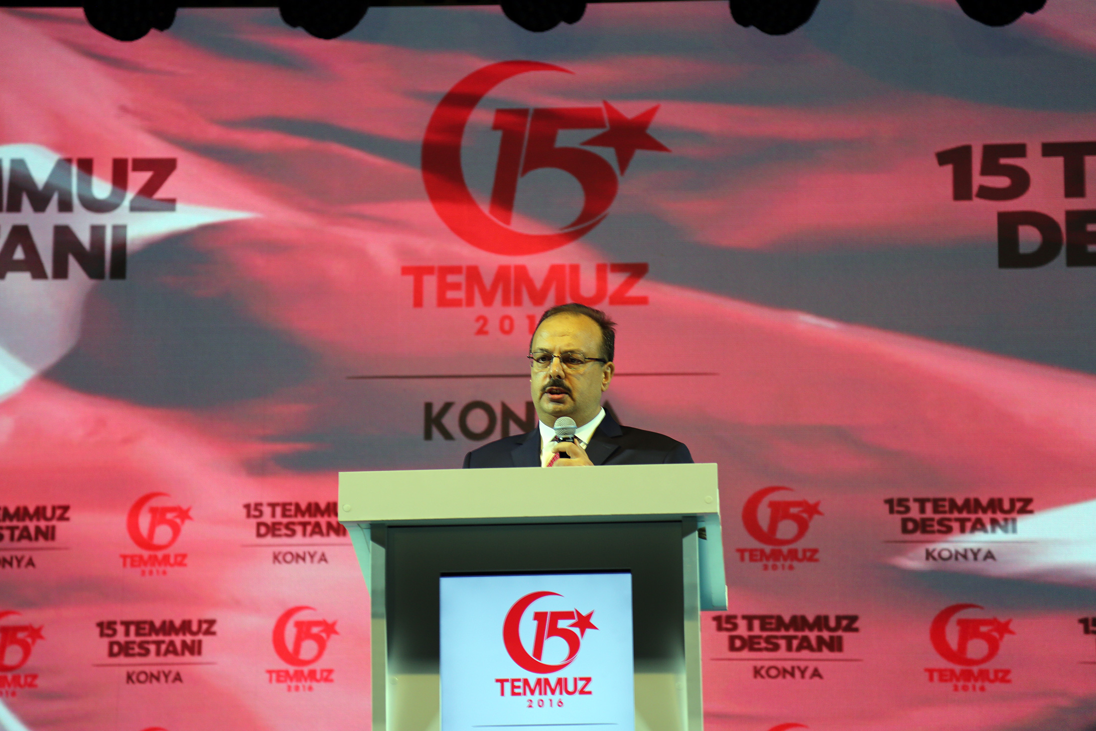 15 Temmuz'un İkinci Yılında On Binlerce Konyalı Nöbette Buluştu