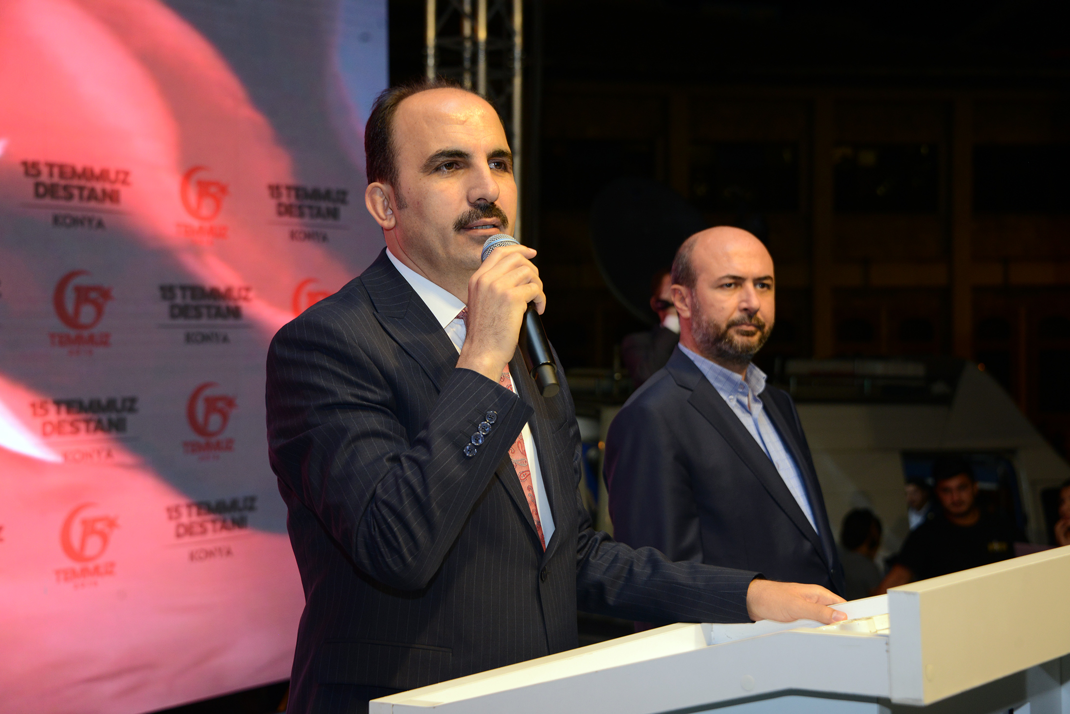 15 Temmuz'un İkinci Yılında On Binlerce Konyalı Nöbette Buluştu