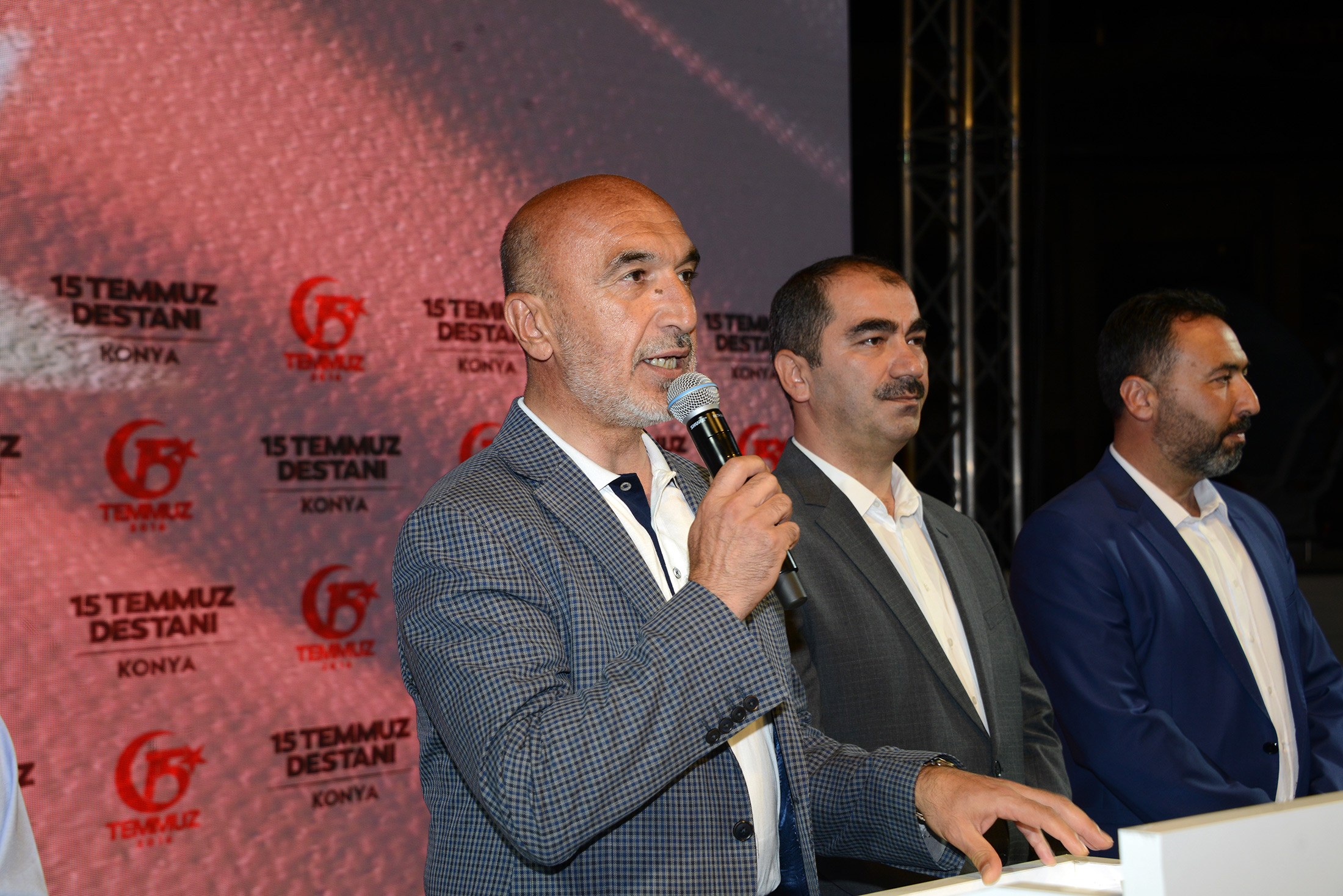 15 Temmuz'un İkinci Yılında On Binlerce Konyalı Nöbette Buluştu