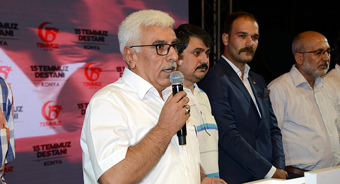 15 Temmuz'un İkinci Yılında On Binlerce Konyalı Nöbette Buluştu