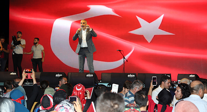 15 Temmuz'un İkinci Yılında On Binlerce Konyalı Nöbette Buluştu