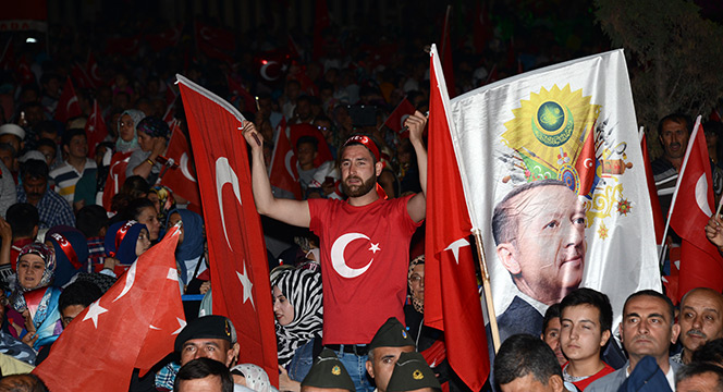 15 Temmuz'un İkinci Yılında On Binlerce Konyalı Nöbette Buluştu