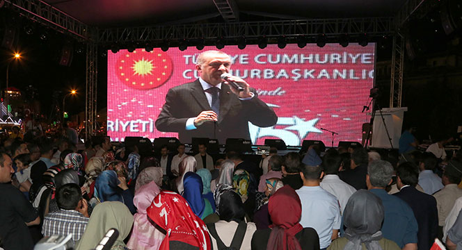 15 Temmuz'un İkinci Yılında On Binlerce Konyalı Nöbette Buluştu