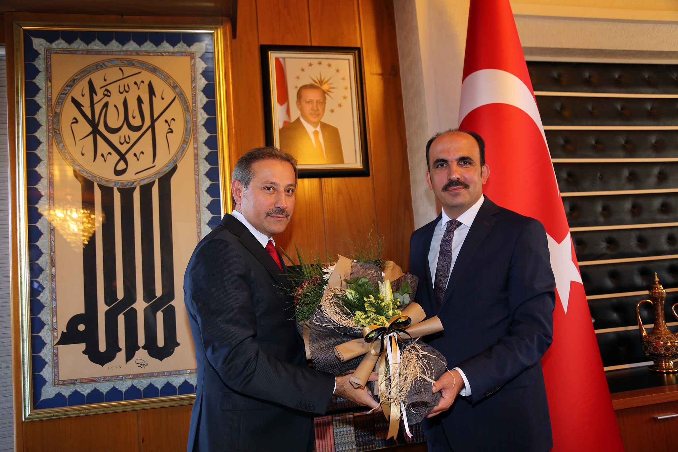 Esnaf Odalarından Ahilik Haftası'nda Başkan Altay'a Ziyaret
