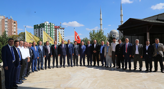 Esnaf Odalarından Ahilik Haftası'nda Başkan Altay'a Ziyaret