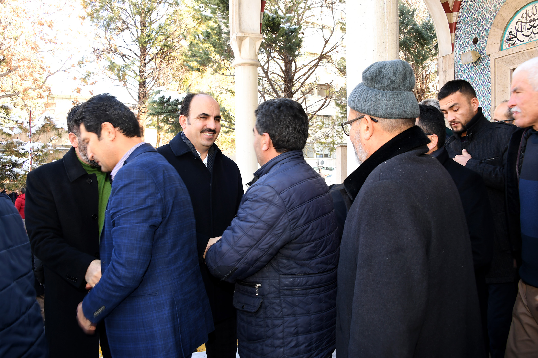 Başkan Altay Belediye Camii'nde Vatandaşlarla Buluştu